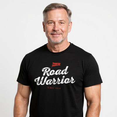 RVLock Unisex T-Shirt - Black Road Warrior