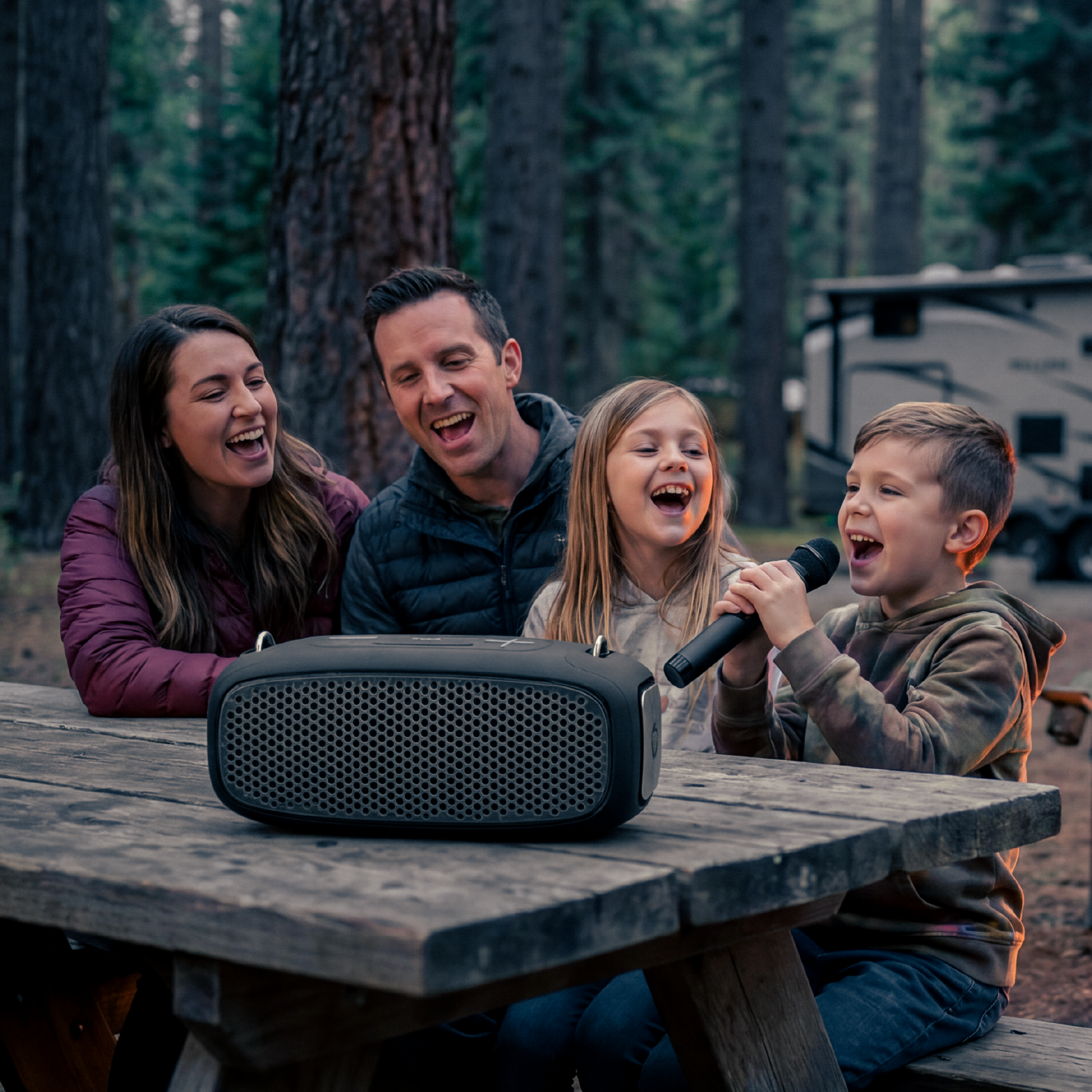 RVLock Road Trip Speaker - With Wireless Mic