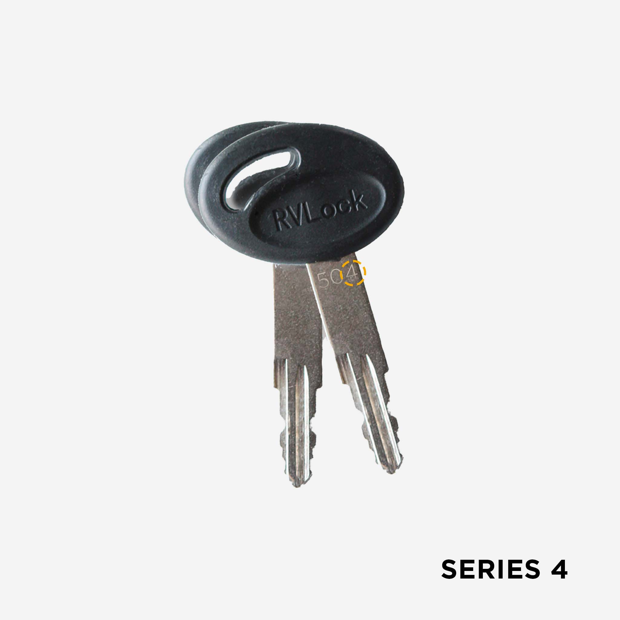 RVLock Series 4 Replacement Keys