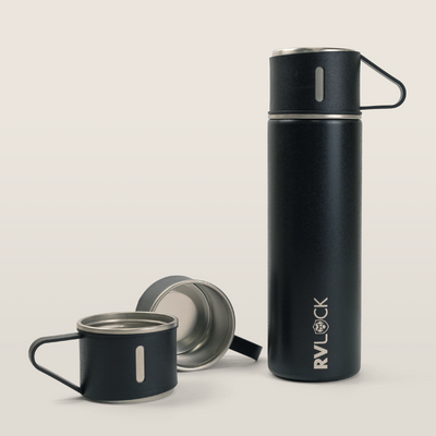 RVLock Summit Tea & Coffee Set - Black