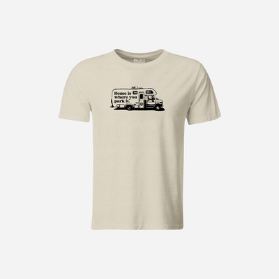 RVLock Unisex T-Shirt - Tan Park It