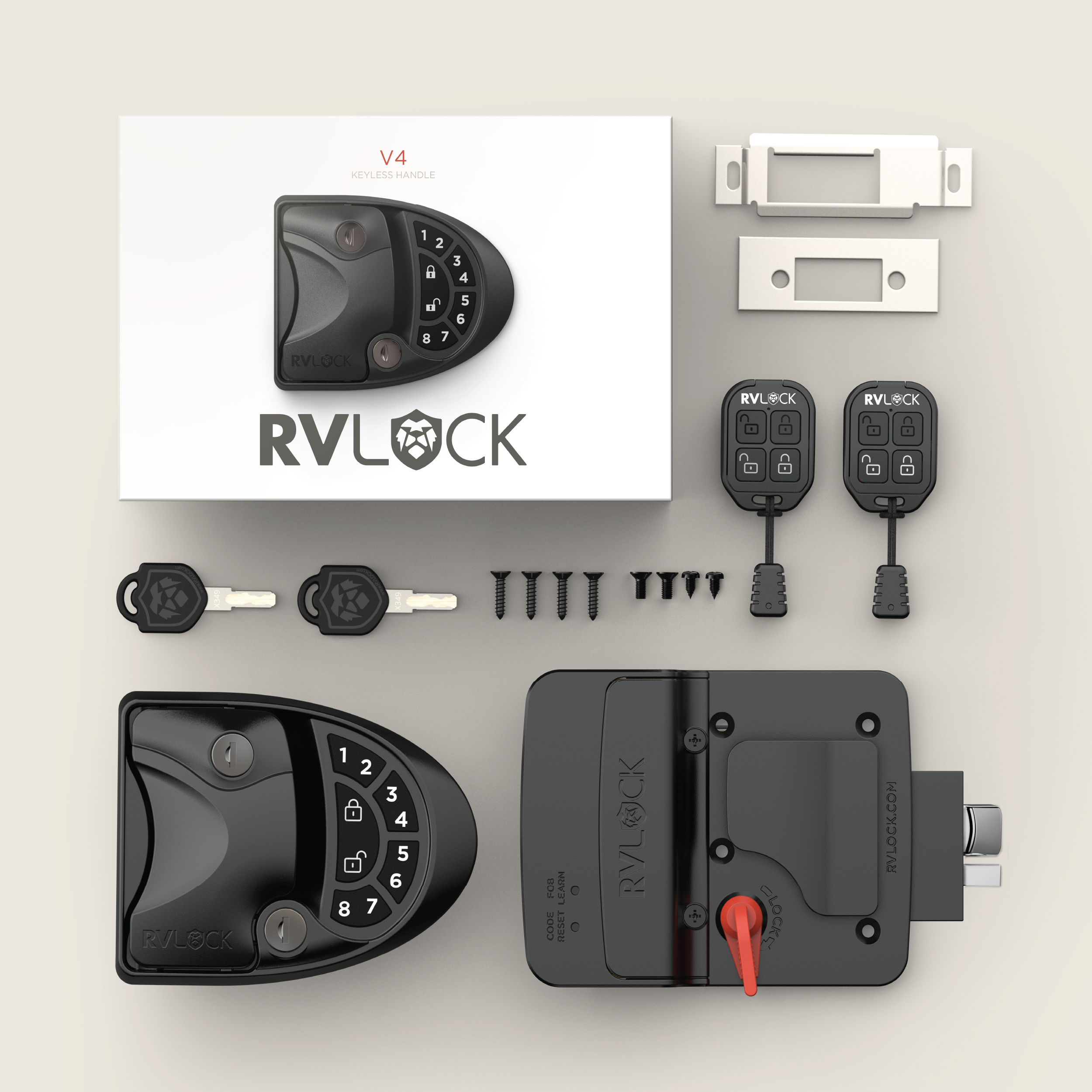 RVLock V4 Keyless Handle