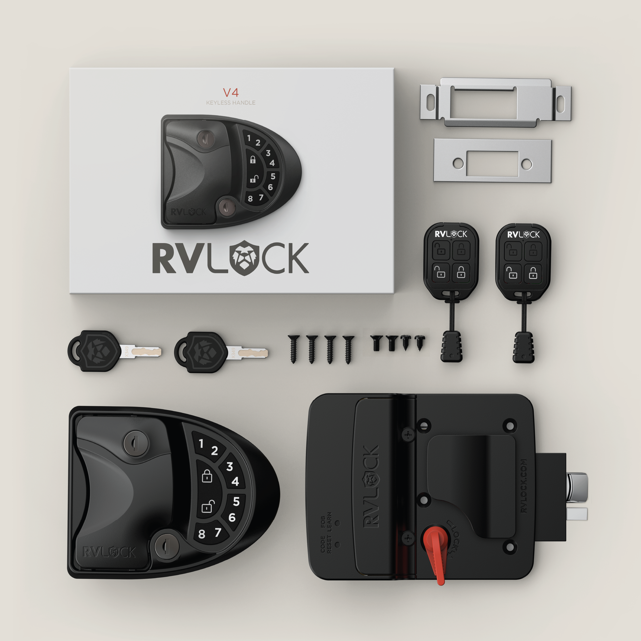 RVLock V4.0 Keyless Handle