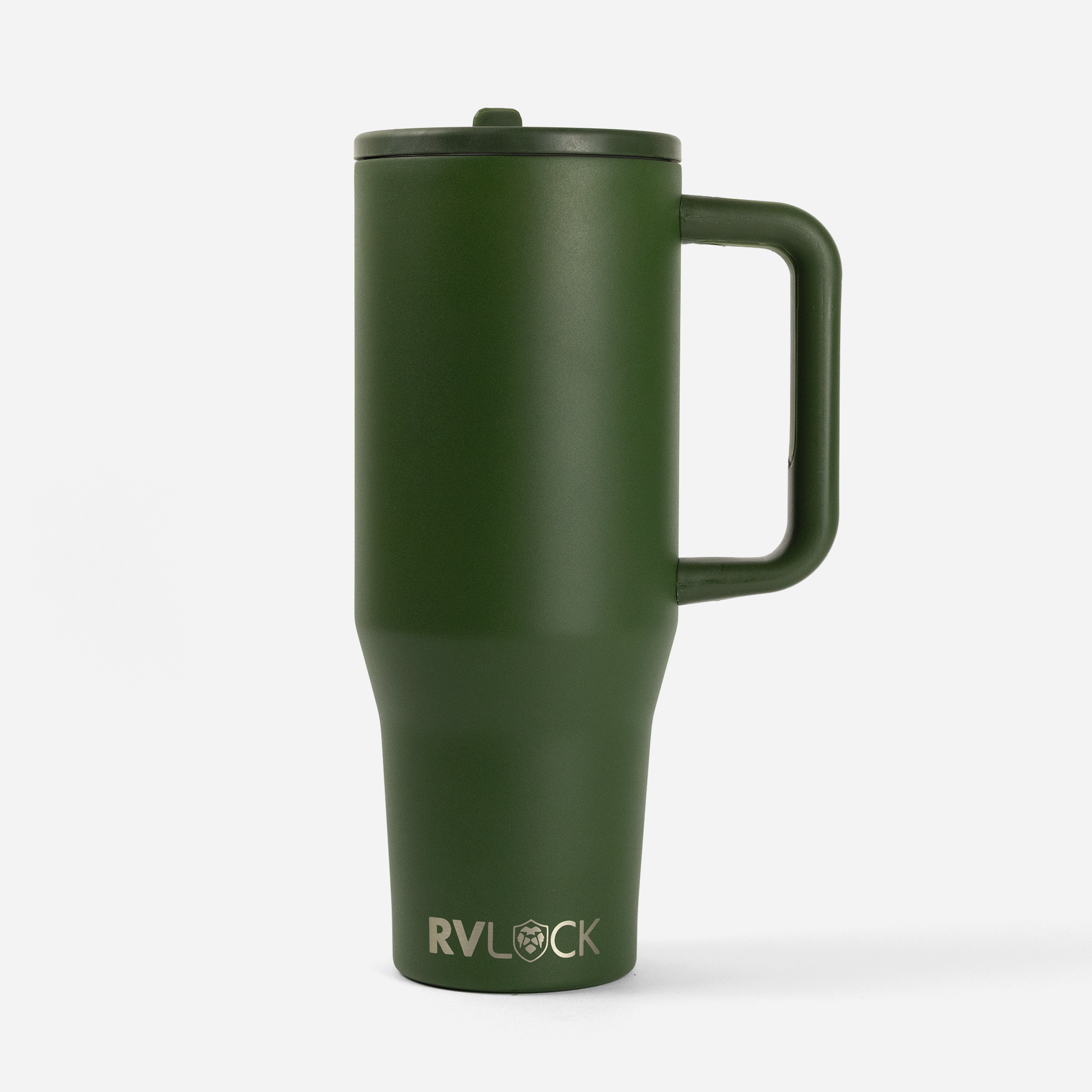 RVLock Oasis 40oz Stainless Steel Cup - Forest Green