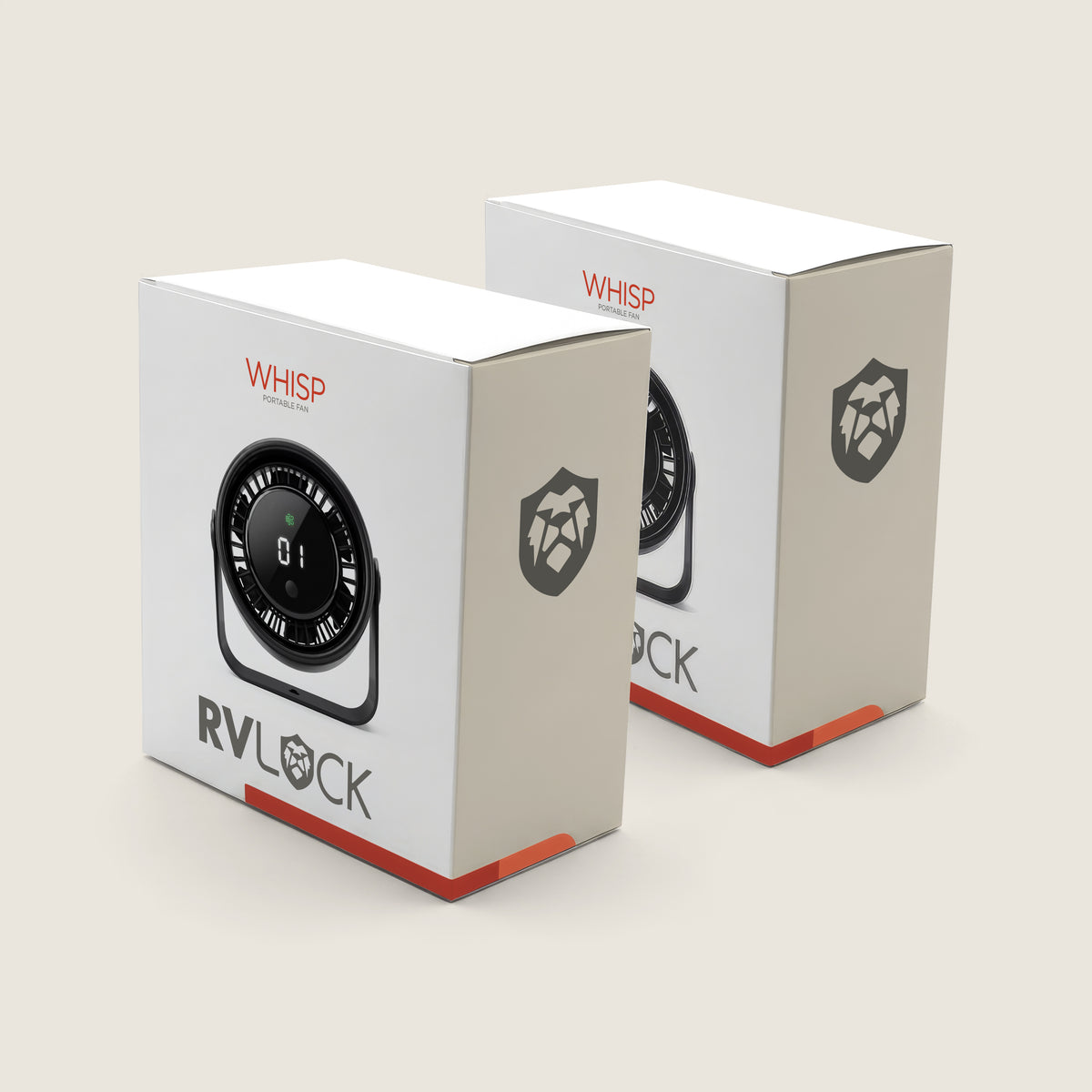 RVLock Whisp Portable Fan - 2 Pack