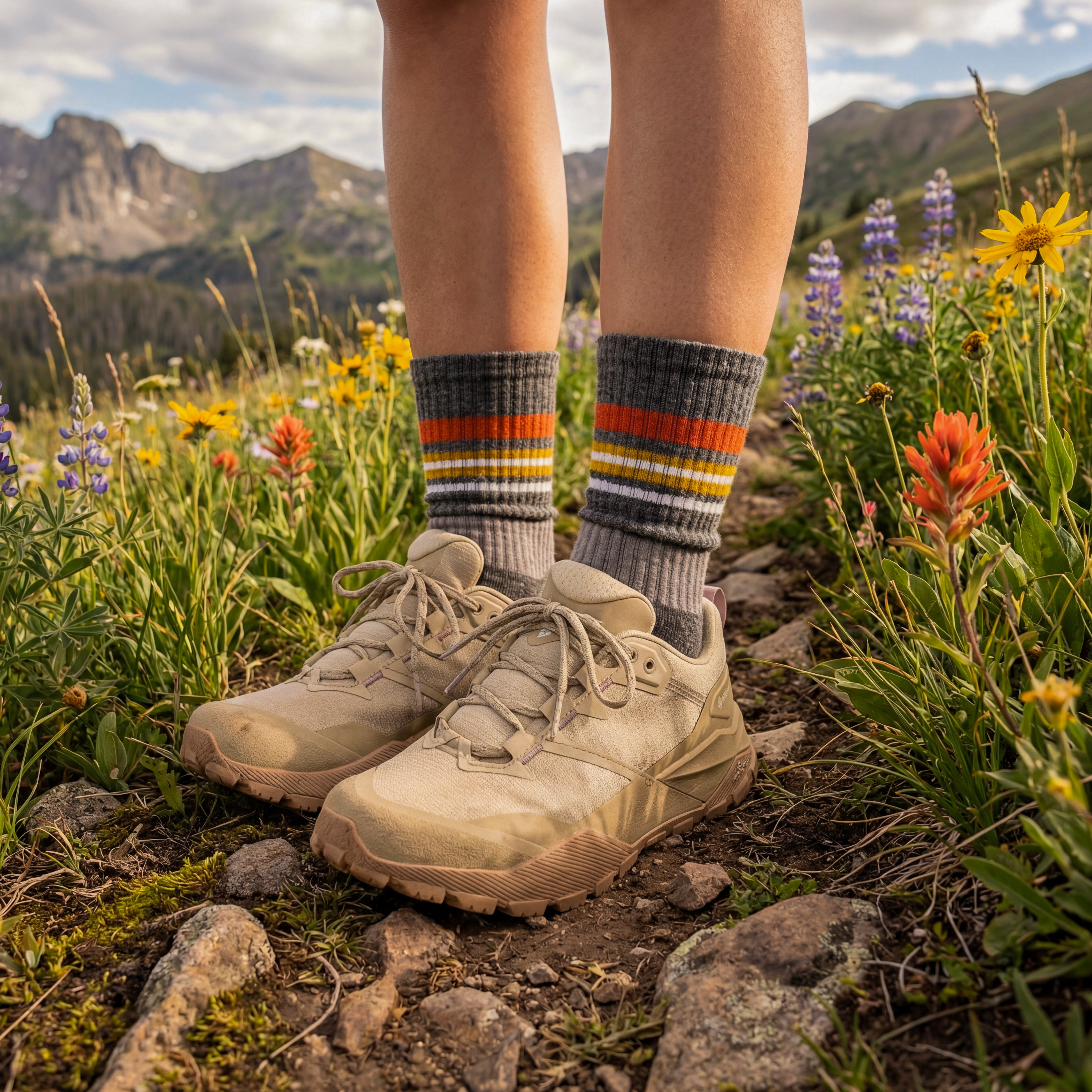 RVLock Nomad Socks - Heathered Gray