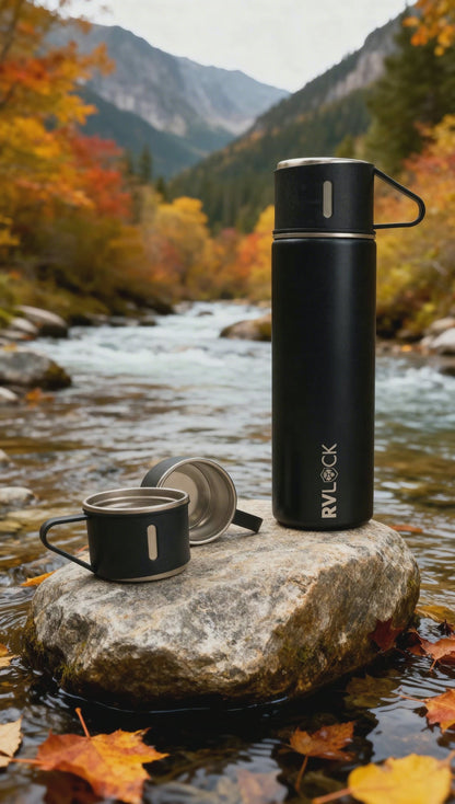 RVLock Summit Tea & Coffee Set - Black