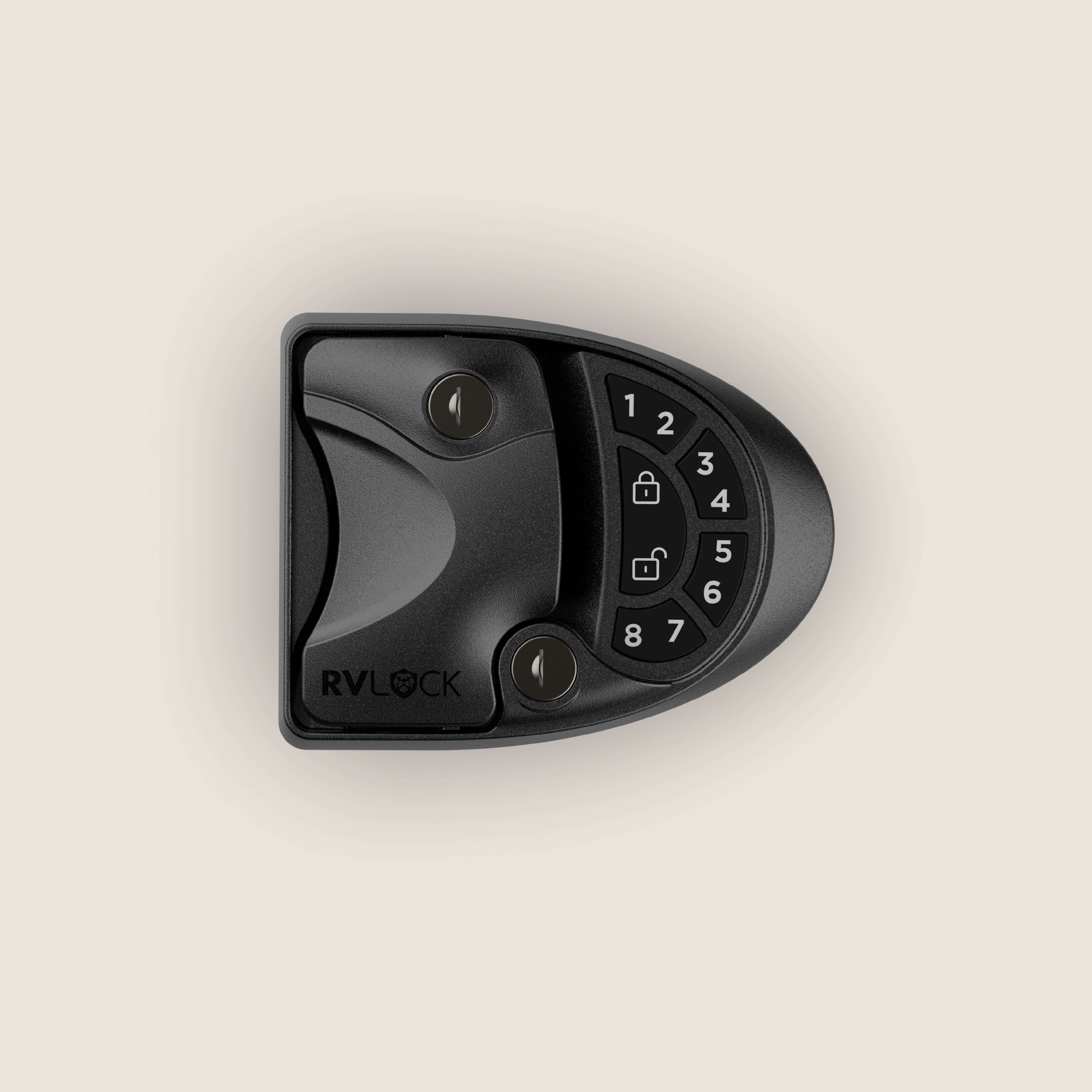 RVLock V4.0 Keyless Travel Trailer and Fifth Wheel Handle
