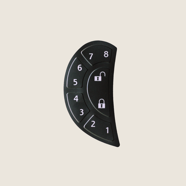 RVLock V4 LH Keypad Membrane