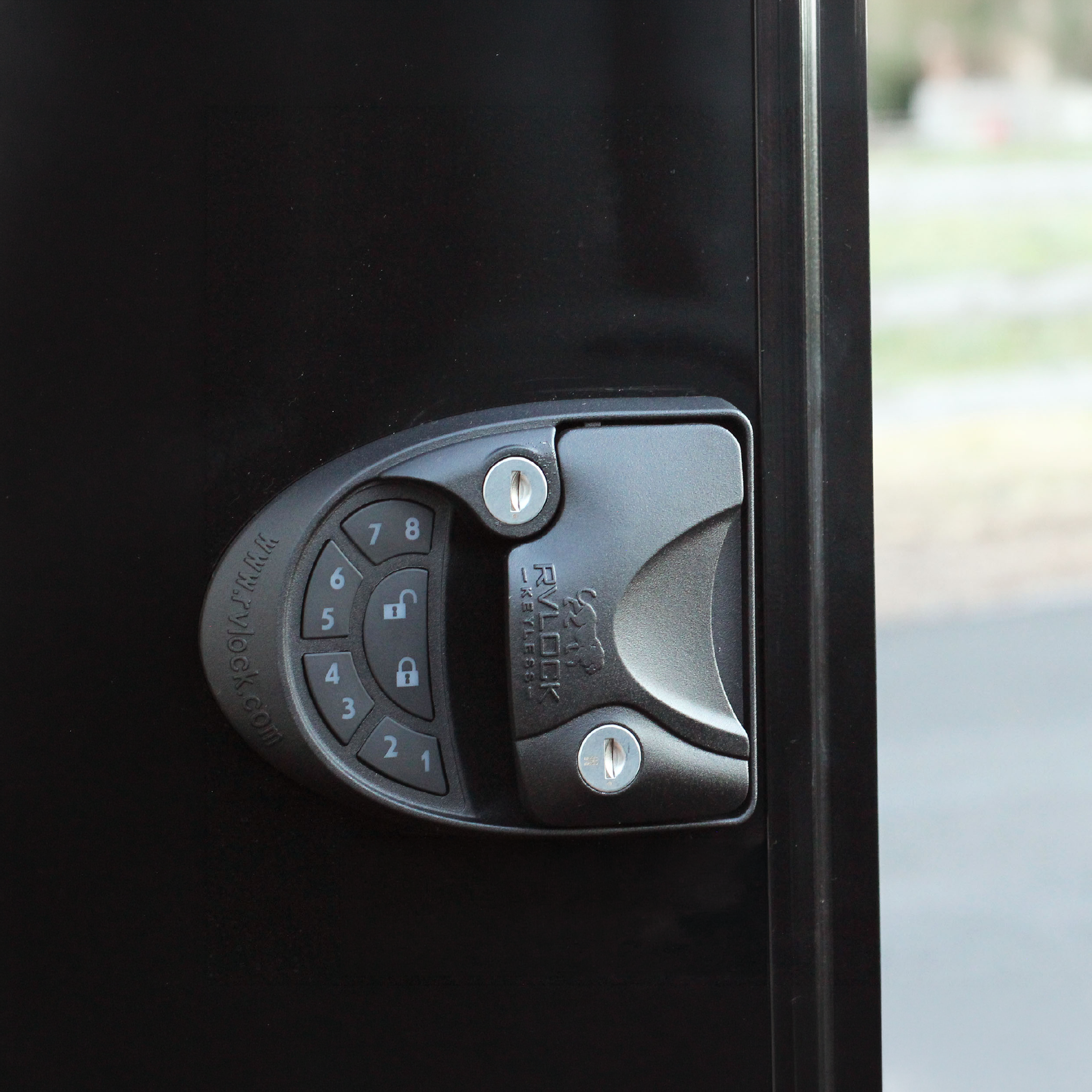 RVLock V4.0 Keyless Travel Trailer and Fifth Wheel Handle - Left Hand Doors