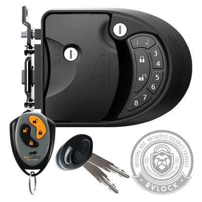 RVLock Charter Keyless Handle for Class C/A Motorhomes Left Hand - Open Box